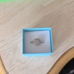 Platinum/silver/diamond